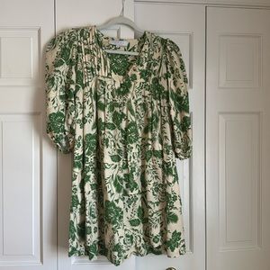 Worn once! Hunter Bell - Jenkins Dress- Green Gardens